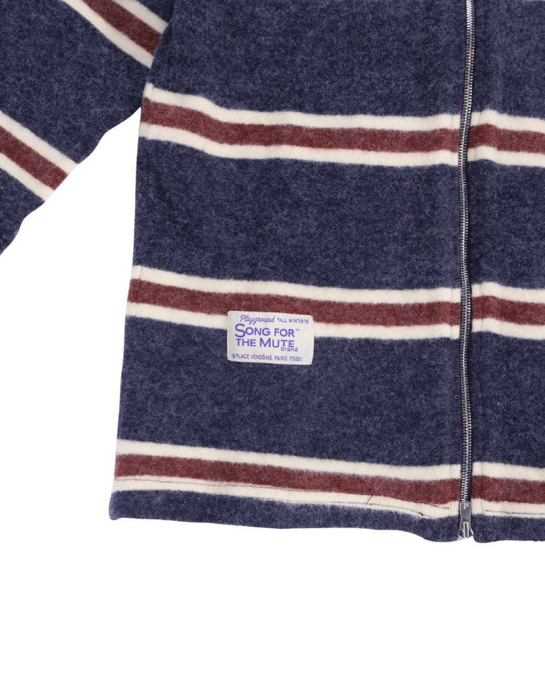 Song for the Mute / ZIP UP CARDIGAN / NAVY