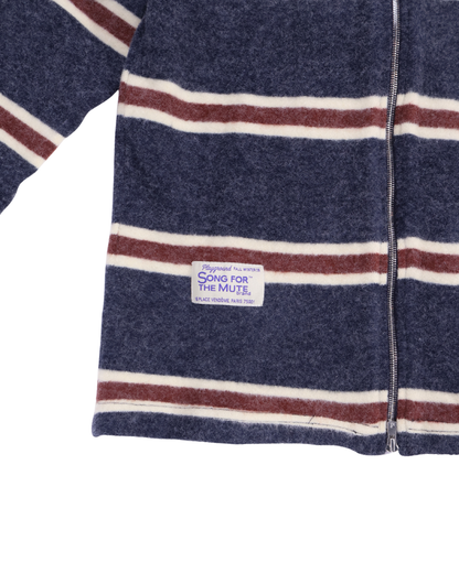 Song for the Mute / ZIP UP CARDIGAN / NAVY