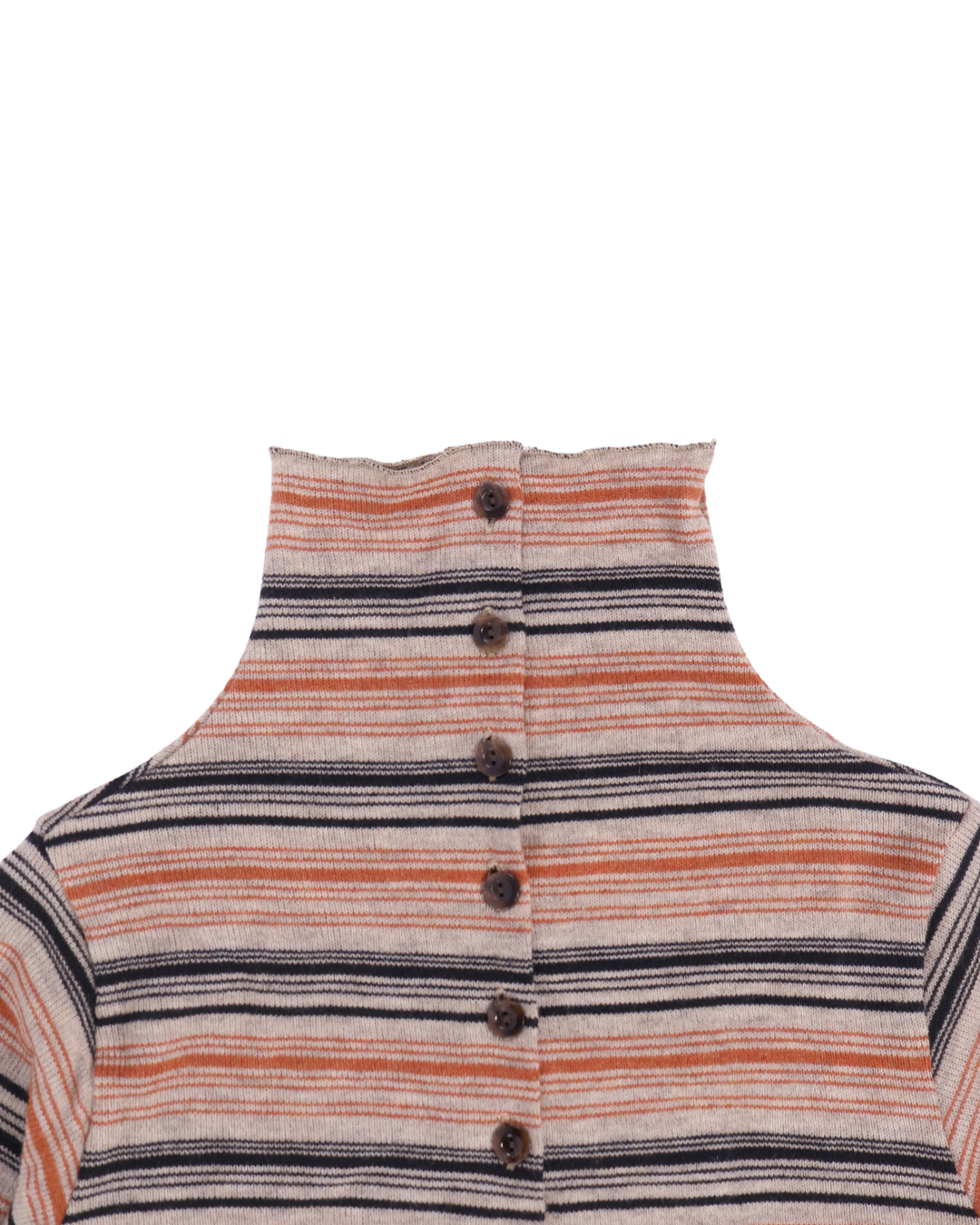 Song for the Mute / LONG SLEEVE BUTTON UP CARDIGAN / TAUPE MULTI