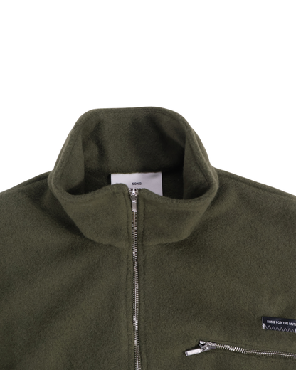 Song for the Mute / HALF ZIP PULLOVER / GREEN