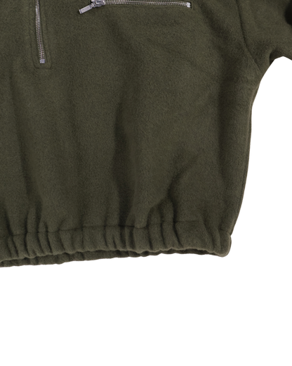 Song for the Mute / HALF ZIP PULLOVER / GREEN