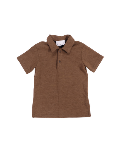 Song for the Mute / SHORTSLEEVE POLO TEE / RUST