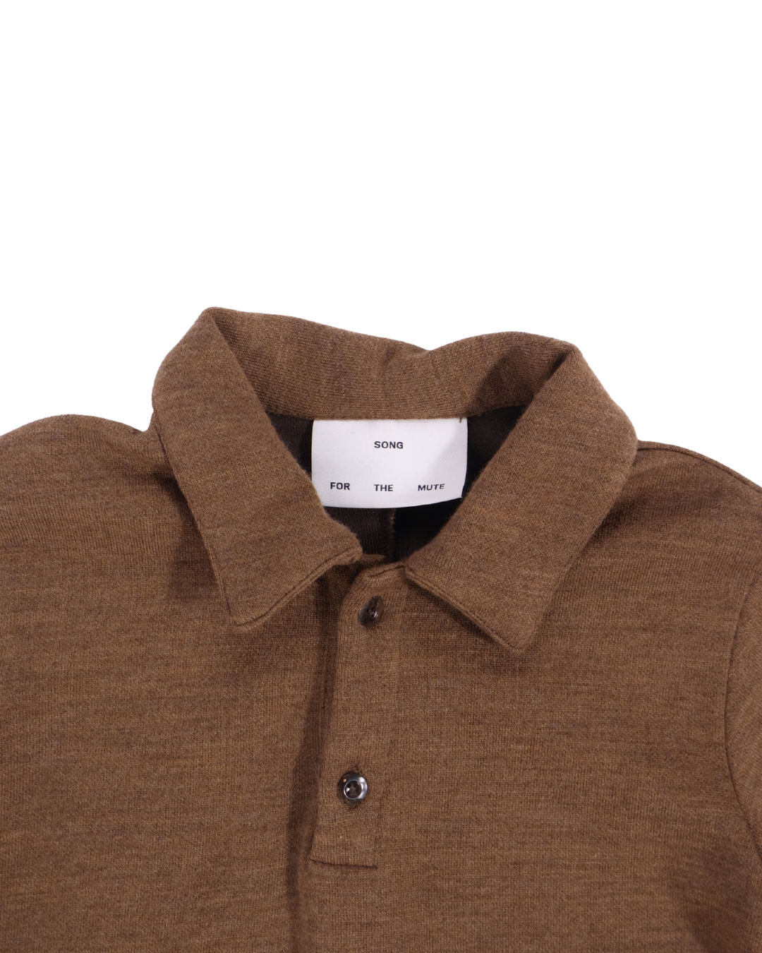 Song for the Mute / SHORTSLEEVE POLO TEE / RUST