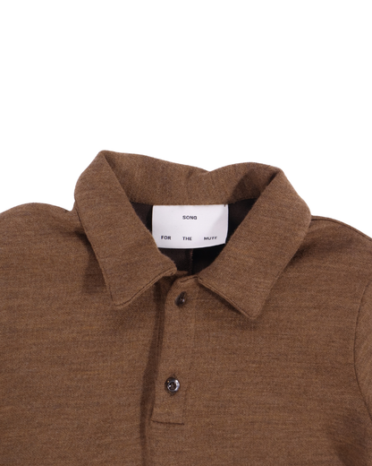 Song for the Mute / SHORTSLEEVE POLO TEE / RUST