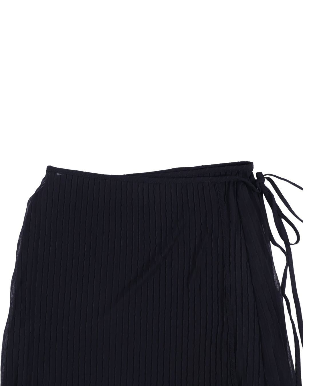 Song for the Mute / WRAP SKIRT / BLACK