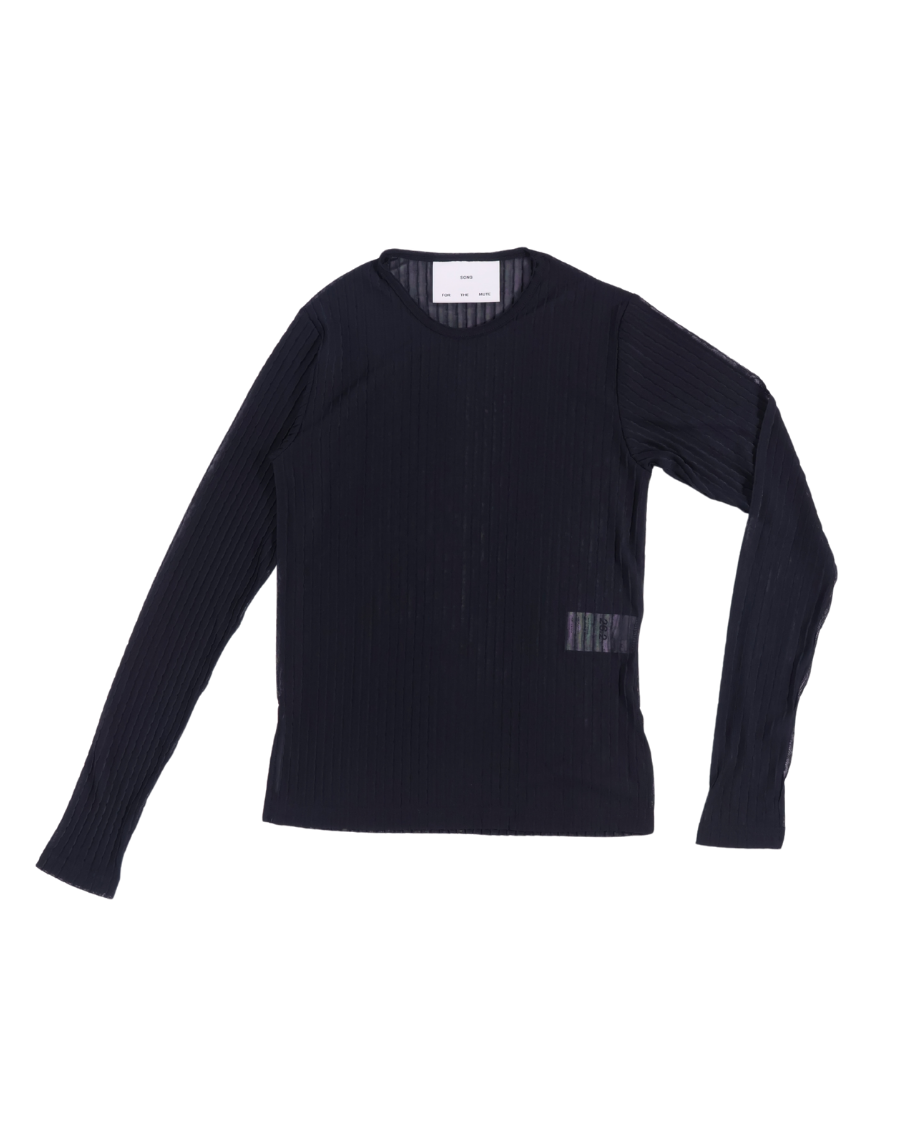 Song for the Mute / FITTED LONGSLEEVE / BLACK