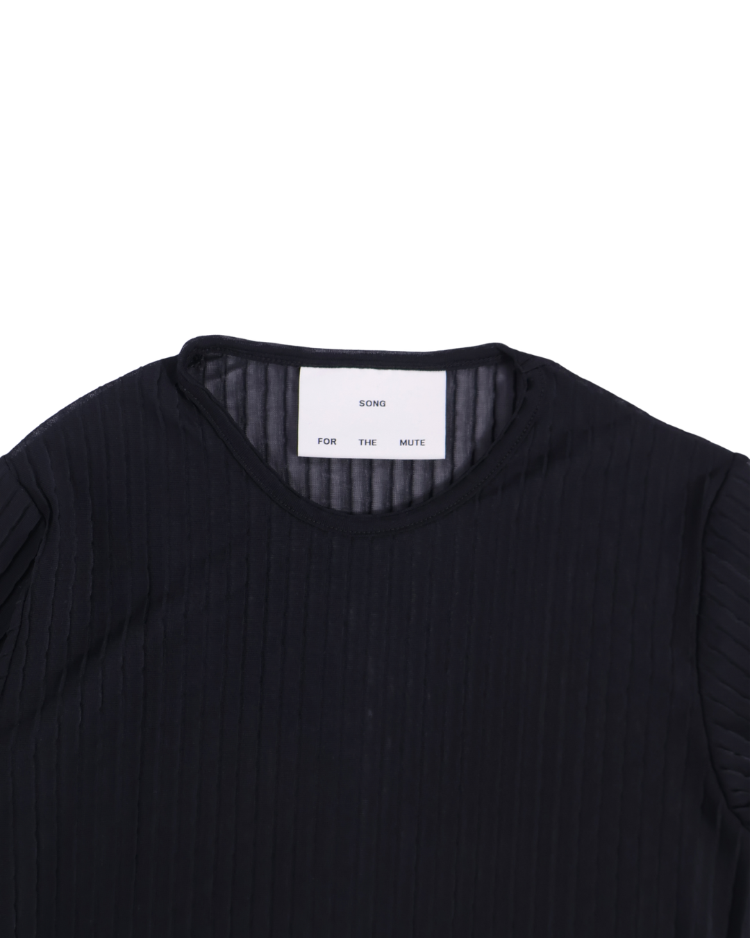 Song for the Mute / FITTED LONGSLEEVE / BLACK