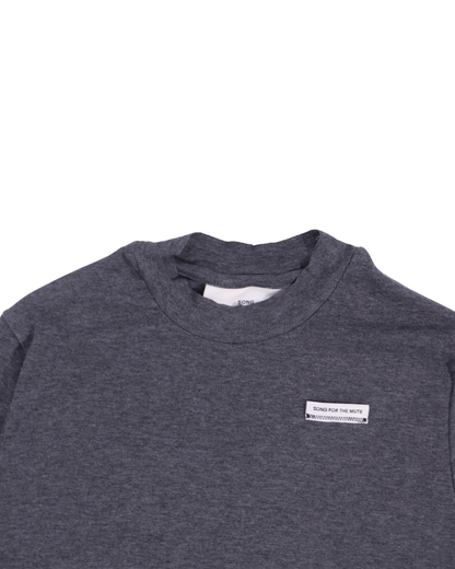 Song for the Mute / BABY OVERLOCK LONGSLEEVE / CHARCOAL