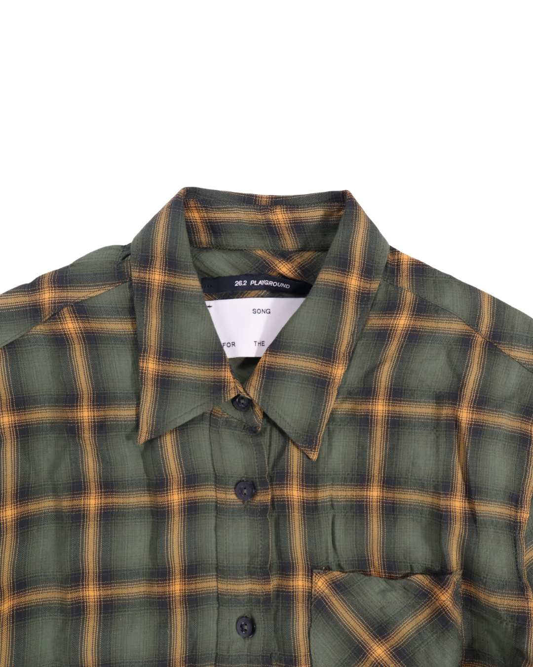 Song for the Mute / MERMAID LONG SHIRT / GREEN