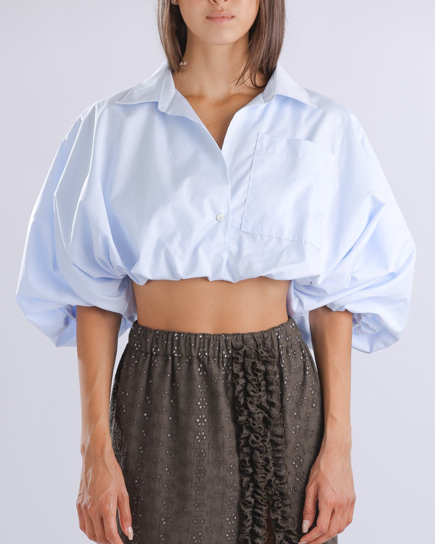 Renaissance Renaissance / TINY SHIRT / BLUE