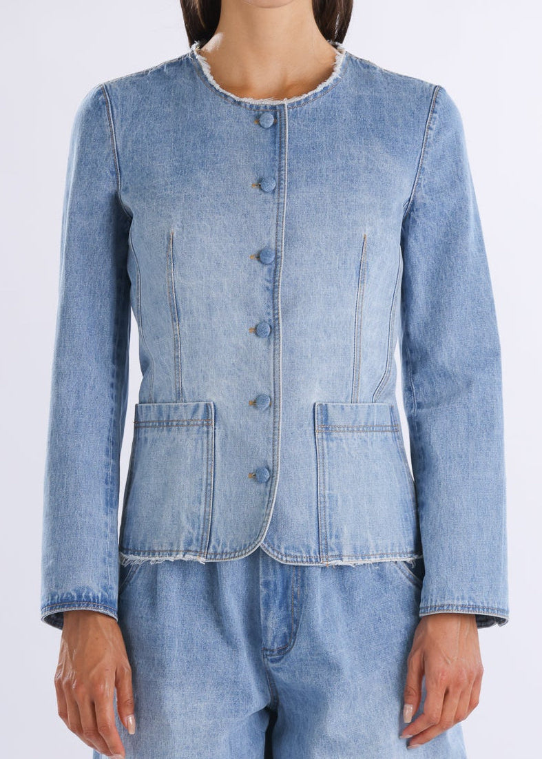 Renaissance Renaissance / LOUISA JEANS JACKET / BLUE