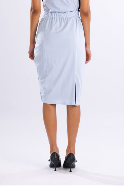 Renaissance Renaissance / SAMANTHA REVERSIBLE SKIRT / BLACK/BLUE