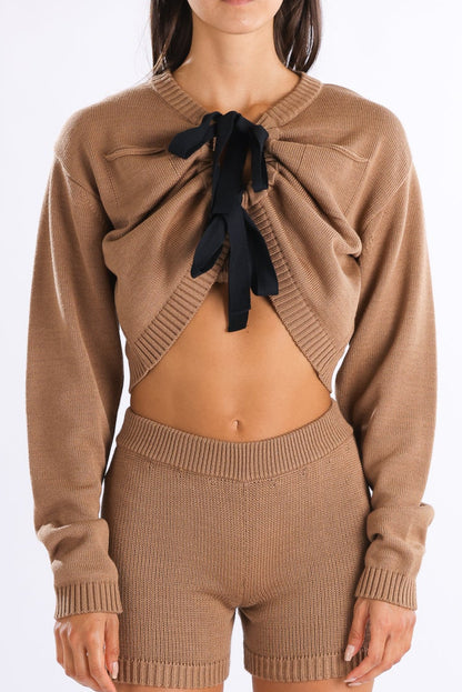 Renaissance Renaissance / MARGO CARDIGAN KNIT / CAMEL