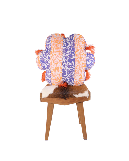 WIENER TIMES / WW CUSHION ANEMONE BLUE HOUR